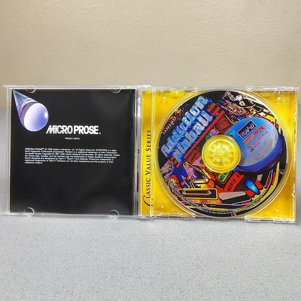 3-D Ultra Pinball Creep Night PC Game Sierra Addiction Pinball Gaming Lot (2)